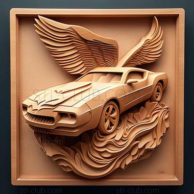 3D мадэль Pontiac Firebird (STL)